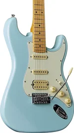 EKO Guitarra eléctrica Starter ST351 tipo Strat vintage HSS - Daphne Azul