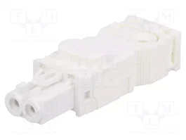 STEGO Conector hembra 025 blanco