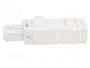 STEGO Conector hembra 025 blanco