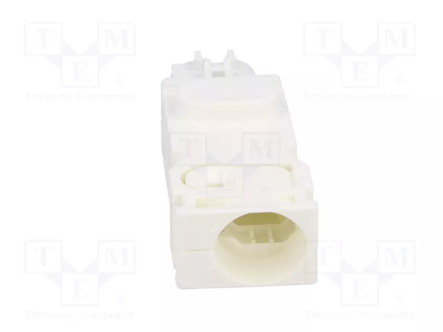 STEGO Conector hembra 025 blanco