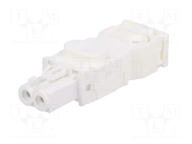 STEGO Conector hembra 025 blanco