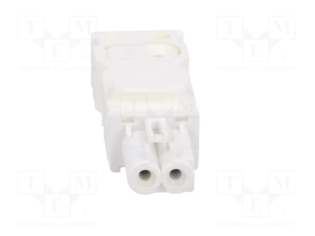 STEGO Conector hembra 025 blanco