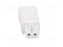 STEGO Conector hembra 025 blanco