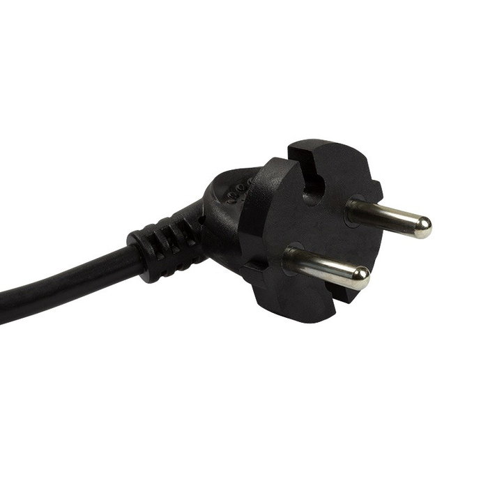 LogiLink Regleta de enchufes con 3 tomas de tipo euro, negro