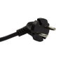 LogiLink Regleta de enchufes con 3 tomas de tipo euro, negro