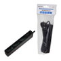 LogiLink Regleta con 3 tomas de corriente tipo Euro, negro