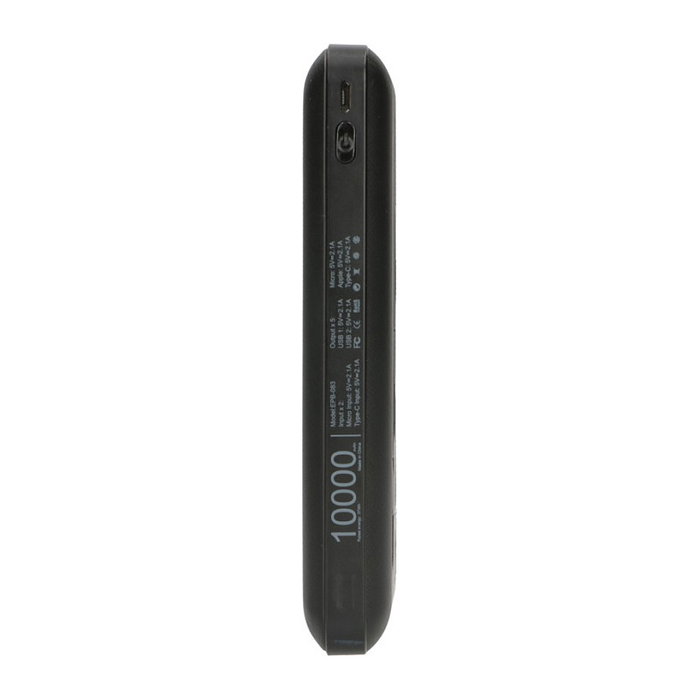 Extralink EPB-083 Powerbank 10000mAh Negro con USB-C