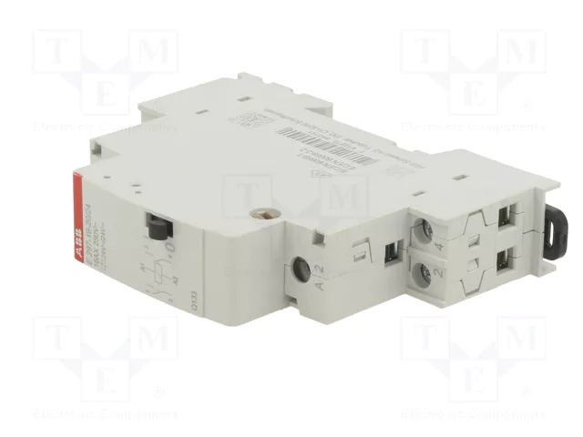 ABB E297 Relé de instalación monoestable 24VAC/24VDC NA x2