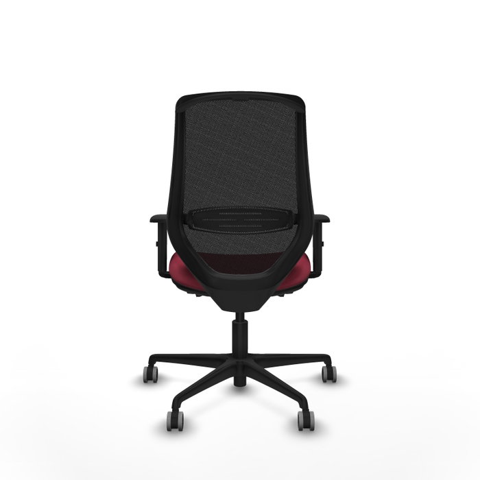 PIQUERAS Y CRESPO Silla de oficina Mardos con mecanismo Sincro/Traslack, Granate y Negro PIQUERAS Y CRESPO Silla de oficina Mardos con mecanismo Sincro/Traslack, Granate y Negro