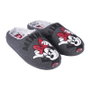 Zapatillas De Casa Abierta Minnie Gris 40-41