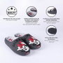 Zapatillas De Casa Abierta Minnie Gris 40-41