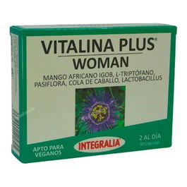 INTEGRALIA Vitalina Plus Woman 30 Cápsulas, Sinergia para Mujeres Veganos