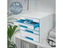 Leitz Wow Desk Cube Fichero de 5 cajones azul/blanco