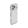 DeLOCK Funda protectora para iPhone 17 Pro compatible con MagSafe, transparente-blanco