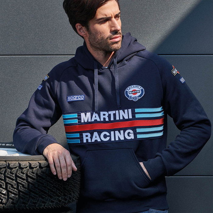 Sparco Sudadera Martini-R Azul Marino Talla XS