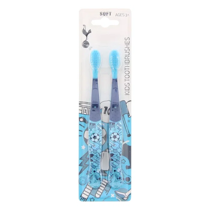 Epl Set Duo de cepillos de dientes Tottenham Hotspur, Azul, 2 pzs Epl Set Duo de cepillos de dientes Tottenham Hotspur, Azul, 2 pzs