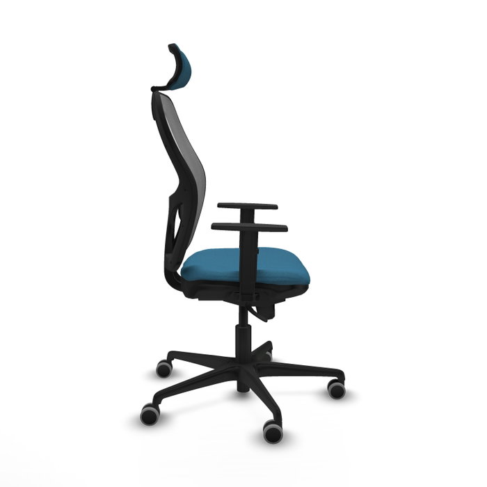 PIQUERAS Y CRESPO Silla de oficina Jorquera Verde petróleo y Gris PIQUERAS Y CRESPO Silla de oficina Jorquera Verde petróleo y Gris