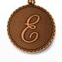 Alex And Ani Pulsera Letra E Dorado Metal