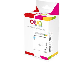 Armor Owa Tinta Compatible con HP 15 BK HC Negro C6615D