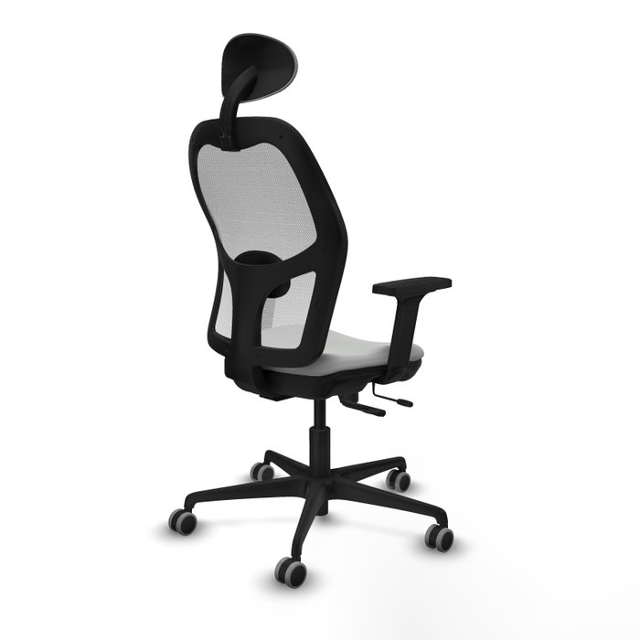PIQUERAS Y CRESPO Silla de oficina Jorquera Gris claro y Blanco PIQUERAS Y CRESPO Silla de oficina Jorquera Gris claro y Blanco