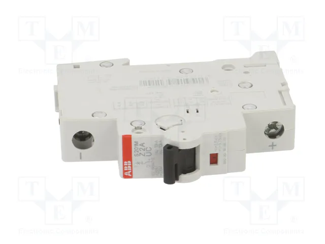 ABB S200M UC S201M-Z2UC Interruptor magnetotérmico 1 polo 2A ABB S200M UC S201M-Z2UC Interruptor magnetotérmico 1 polo 2A