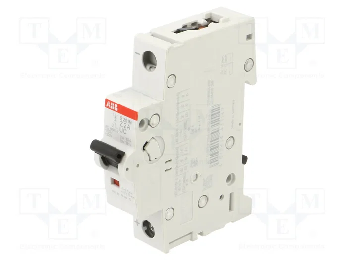 ABB S200M UC S201M-Z2UC Interruptor magnetotérmico 1 polo 2A ABB S200M UC S201M-Z2UC Interruptor magnetotérmico 1 polo 2A