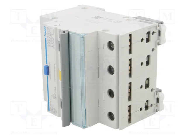 HAGER RCBO Disyuntor Diferencial 40A 30mA 4 Polos