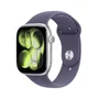 Apple Watch Series 11 46mm GPS + Cellular Aluminio Plata con Correa Deportiva Niebla Púrpura M/L