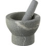 Gefu Mortero Crunchy Granite en Gris