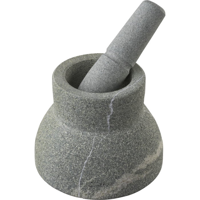 Gefu Mortero Crunchy Granite en Gris