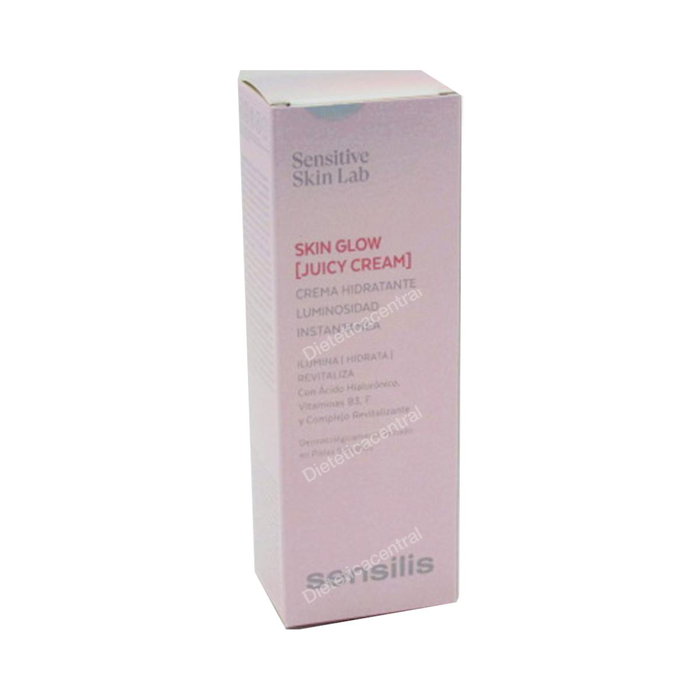 Sensilis SKIN GLOW JUICY CREAM Crema Facial Hidratante 50 ml - Luminosidad Inmediata, Niacinamida, Vitamina F, Ácido Hialurónico Sensilis SKIN GLOW JUICY CREAM Crema Facial Hidratante 50 ml - Luminosidad Inmediata, Niacinamida, Vitamina F, Ácido Hialurónico