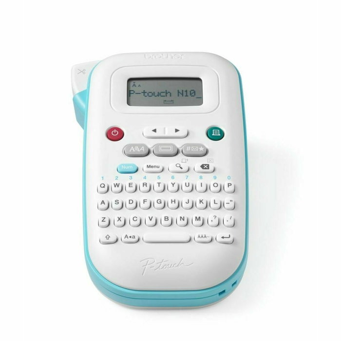 Brother Rotuladora Electrónica PT-N10 Blanco y Azul