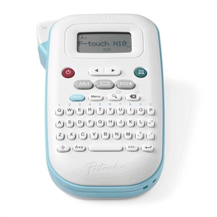 Brother Rotuladora Electrónica PT-N10 Blanco y Azul