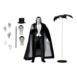 NECA Figura Dracula Carfax Abbey Universal Monsters Articulada 18cm con Accesorios