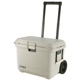 Coleman PRO 55QT Kühlbox con mango telescópico y ruedas