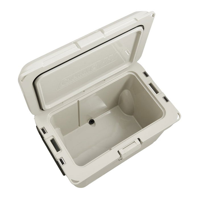 Coleman PRO 55QT Caja Térmica con Telescopio y Ruedas 52L Blanco