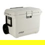 Coleman PRO 55QT Caja Térmica con Telescopio y Ruedas 52L Blanco