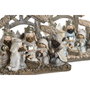 DKD Home Decor Set de 2 Figuras de Nacimiento en Resina