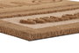 DKD Home Decor Felpudo Marron Coco Goma 45 x 75 cm (2 Unidades) 2.3 cm