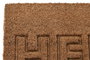 DKD Home Decor Felpudo Marron Coco Goma 45 x 75 cm (2 Unidades) 2.3 cm