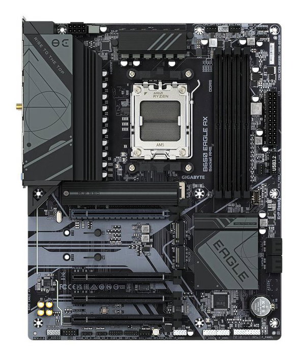 GIGABYTE B650 EAGLE AX Placa base AM5 DDR5 ATX Negro