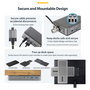 Startech Base Dock de Portátil USB-C 3.2 Gen 2 con Puerto HDMI, 2 x DisplayPort, 1Gbe Ethernet, Adaptador de Corriente Reino Unido/Europa