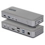 Startech Base Dock de Portátil USB-C 3.2 Gen 2 con Puerto HDMI, 2 x DisplayPort, 1Gbe Ethernet, Adaptador de Corriente Reino Unido/Europa