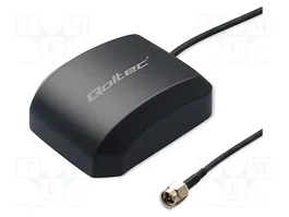 QOLTEC Antena GPS Externa para Automóviles con Conector SMA
