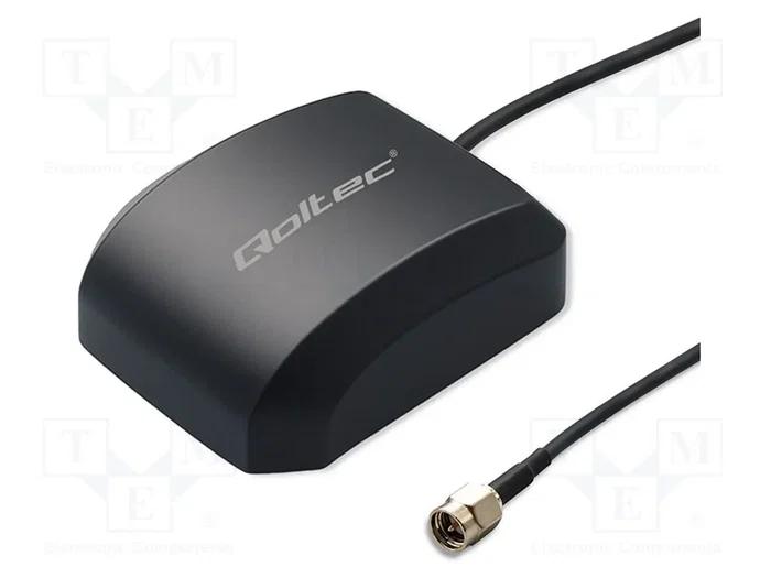 QOLTEC Antena GPS Externa para Automóviles con Conector SMA QOLTEC Antena GPS Externa para Automóviles con Conector SMA