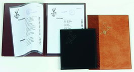 Carpeta Portamenus Iberplas Pvc Fº 2 Fundas Y 2 Bolsas Negro