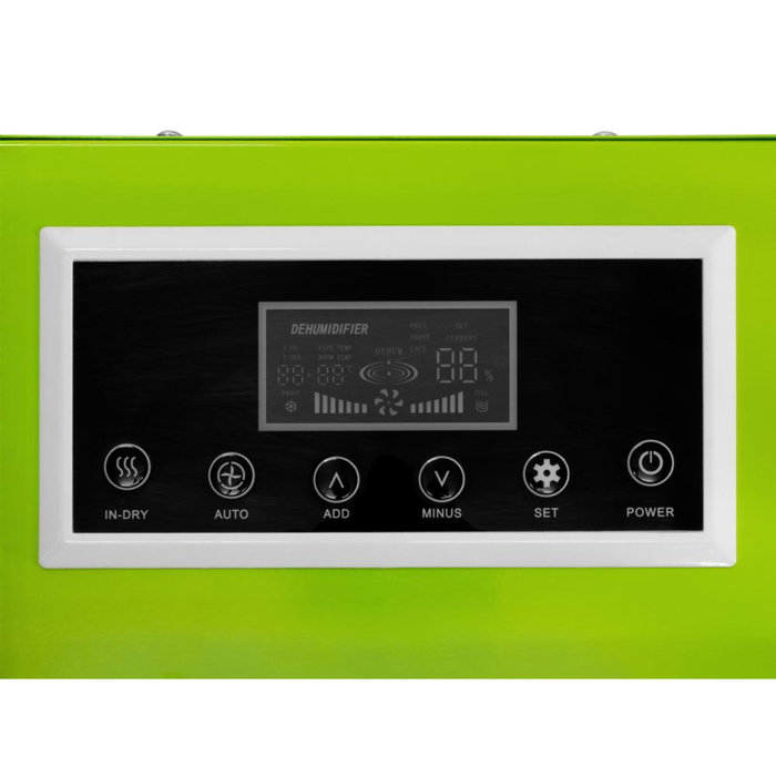 Zipper ZI-BAT-60E Air Dehumidifier Verde / Negro