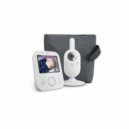 Philips Monitor de vídeo para bebés SCD892/26 con pantalla a color de 3,5 pulgadas