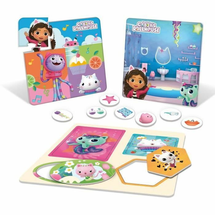 Lisciani Giochi Colección educativa Gabby Dollhouse - Aventuras en su casa mágica