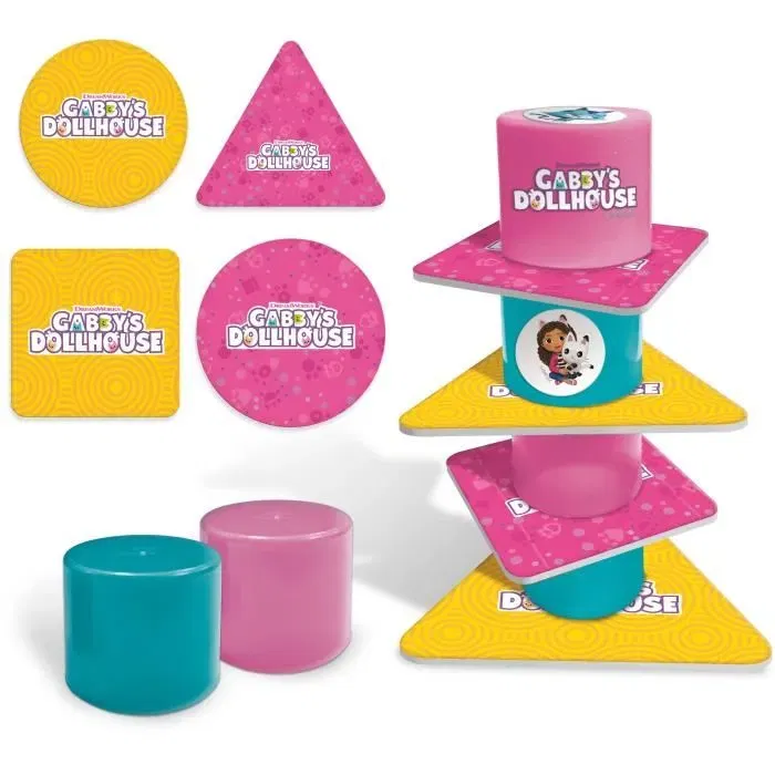 Lisciani Giochi 8008324103348 Colección Educativa Gabby Dollhouse - Aventuras en su casa mágica